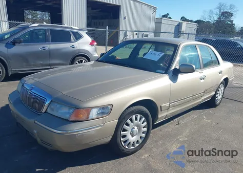 1999 Mercury Grand Marquis Gs z USA, uszkodzony, nr VIN 2MEFM74W0XX646039